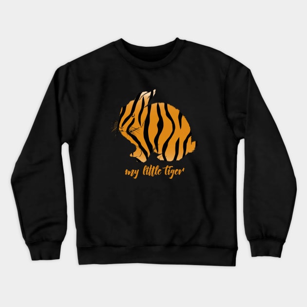 bunny tiger Crewneck Sweatshirt by youki